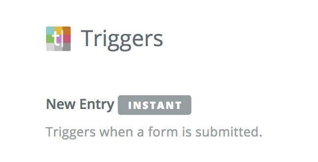 Instant Typeform Trigger