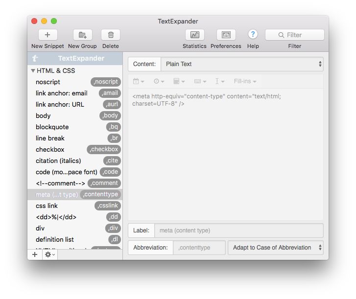 TextExpander Mac