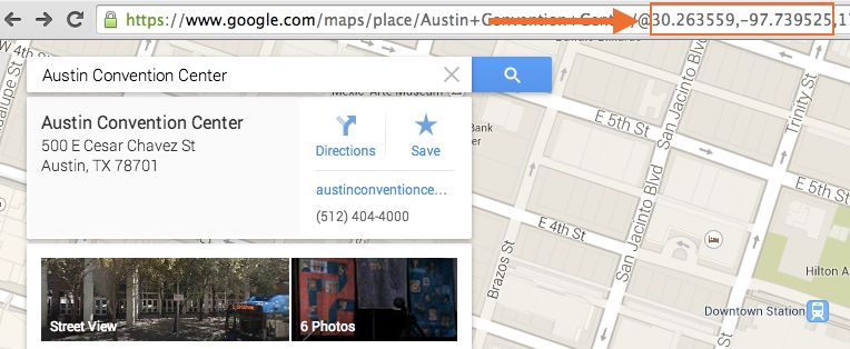 find the geocode