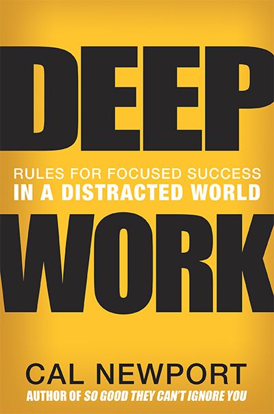 Deep Work book