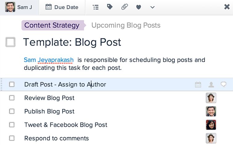 Asana AoR