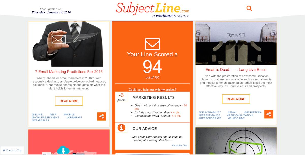 SubjectLine.com