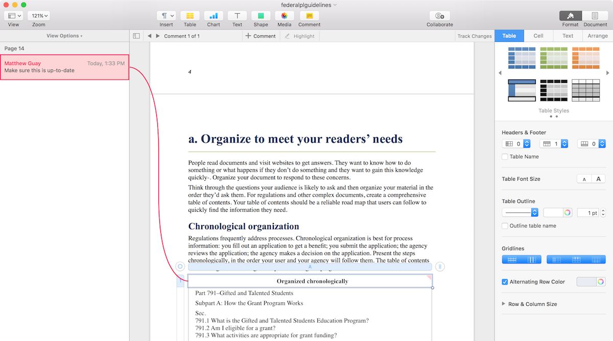 Apple Pages