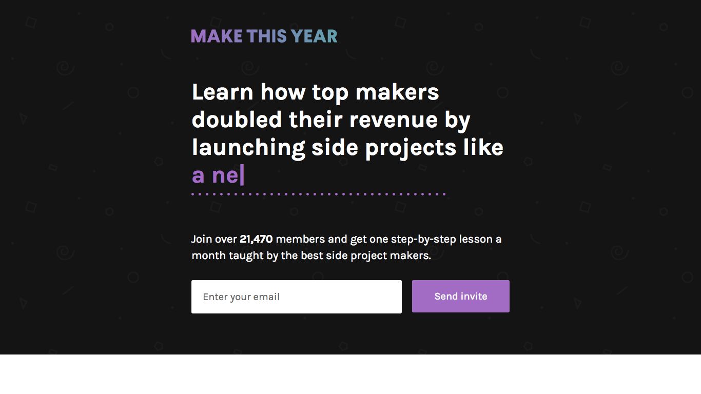 Make this Year