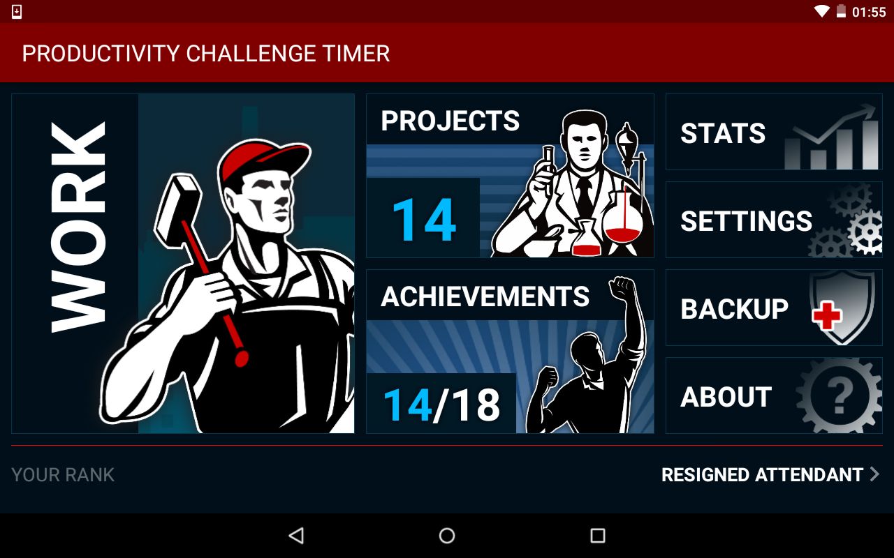 Productivity Challenge Timer