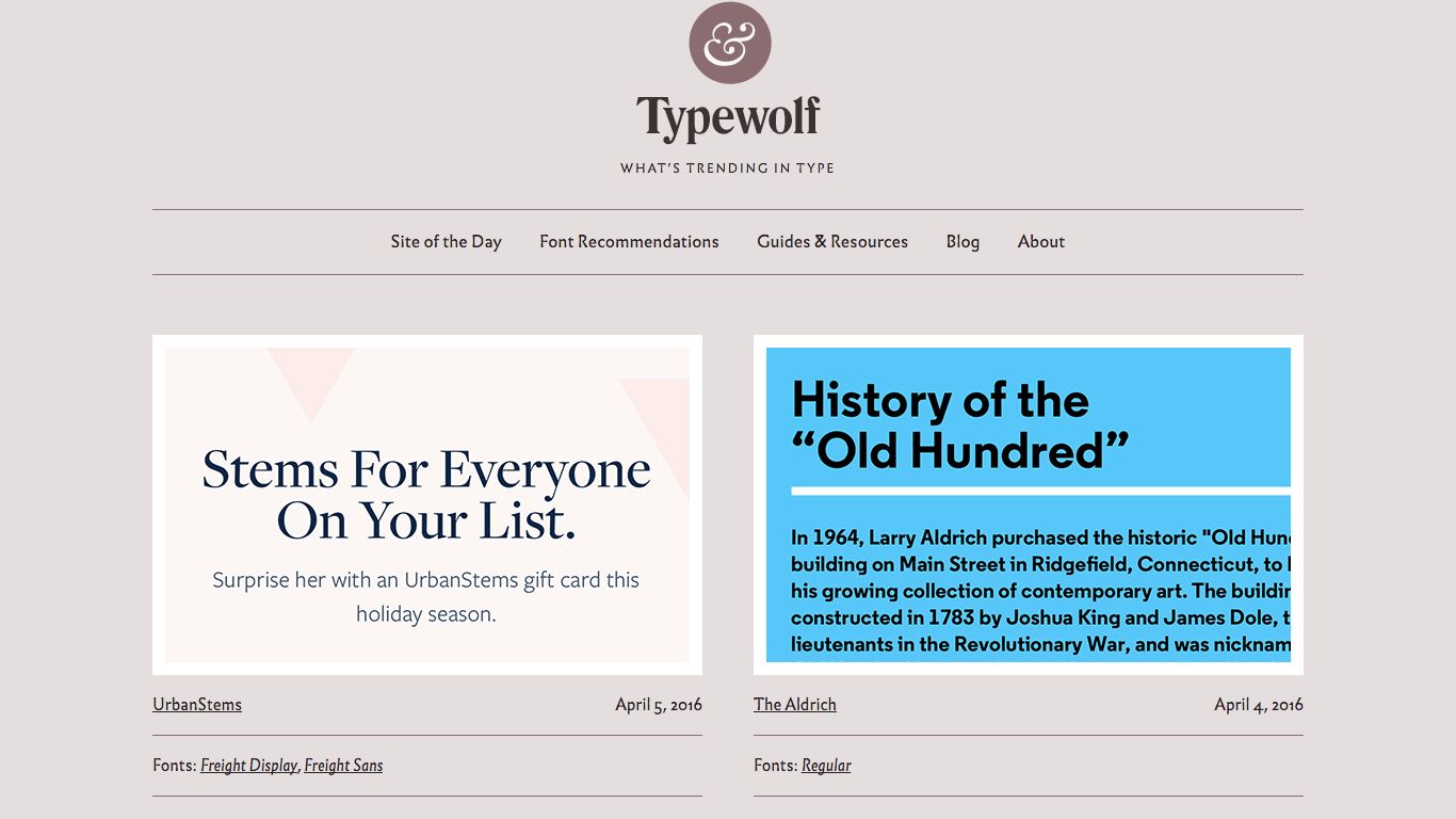Typewolf
