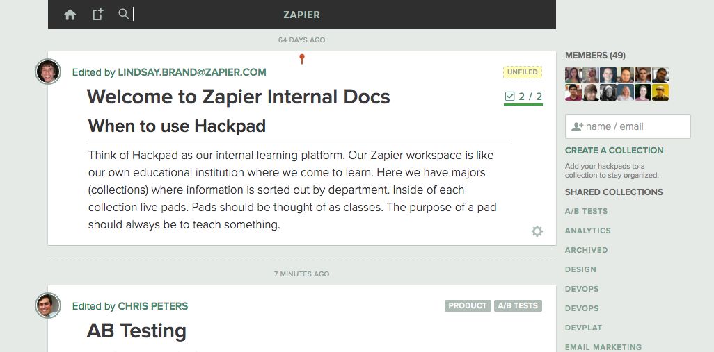 Hackpad