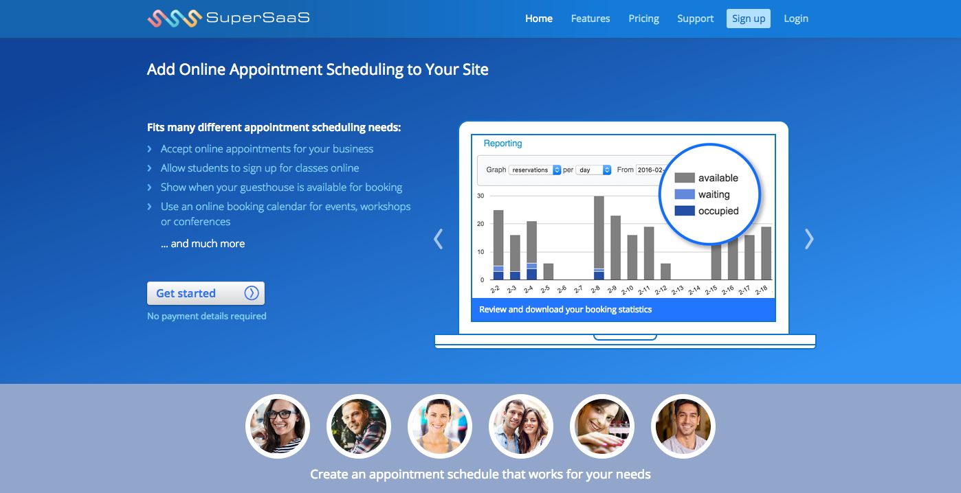 SuperSaaS Screenshot