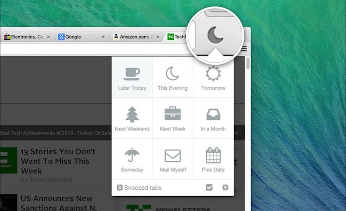 Manage Tabs with Tab Snooze