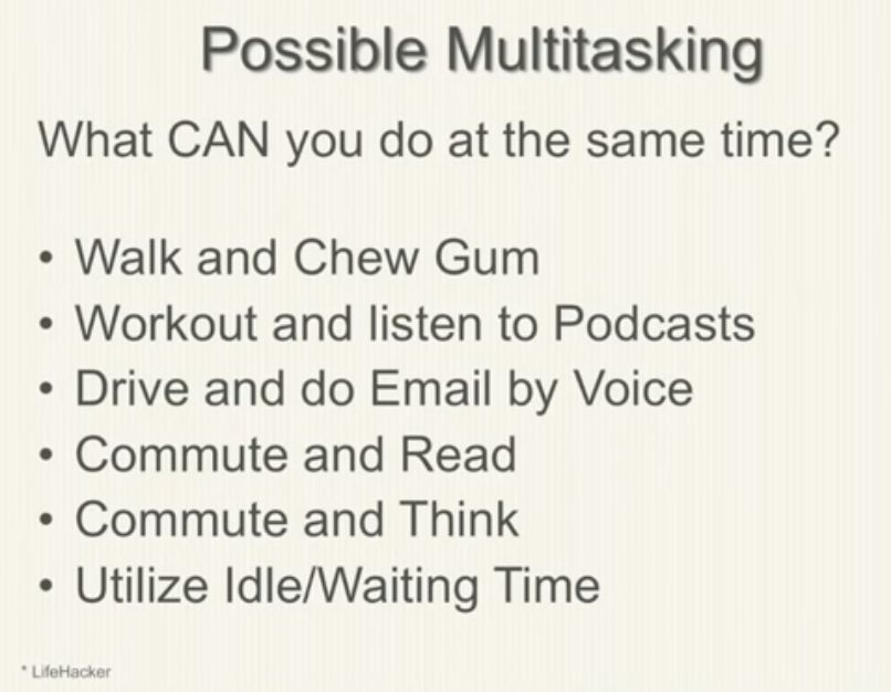 Multitasking